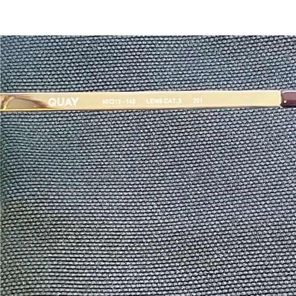 Quay Australia High Profile Aviator Espresso Frames/Brown Lenses New in case $85 - Picture 8 of 10